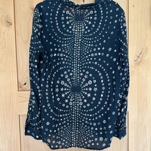 NR Dee Dee blouse in midnight haze